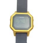 ショッピングnixon NIXON◆クォーツ腕時計/デジタル/ラバー/BLK/GLD/SS/A1211-513-00