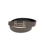 ショッピングHERMES HERMES◆ベルト/--/GRY/メンズ