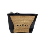 ショッピングカゴバッグ MARNI◆カゴバッグ/--/BLK