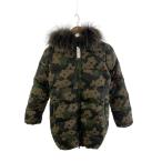 ショッピングduvetica DUVETICA◆ダウンジャケット/38/ポリエステル/GRN/カモフラ/MA43FC001