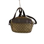 GUCCI◆ショルダーバッグ_GGプラス/PVC/BRW