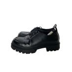 ショッピングzara ZARA◆ローファー/44/BLK/フェイクレザー