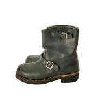 ショッピングエンジニアブーツ FRYE◆エンジニアブーツ/--/BLK/レザー