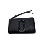 ショッピングJACOBS MARC JACOBS◆2つ折り財布/レザー/BLK/レディース