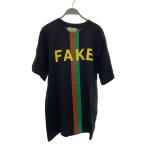 GUCCI◆20AW/FAKENOT/Tシャツ/M/コットン/B