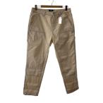 STUSSY◆ペインターパンツ/34/コットン/WHT/無地/116337-001//