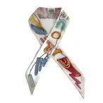 HERMES*tsui Lee po one to шарф / шелк / многоцветный / женский /853954S