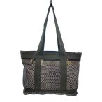 LESPORTSAC◆LESPORTSAC/トートバッグ/ポリエステル/GRY/アニマル/グレー