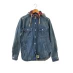 ショッピングstussy STUSSY◆長袖シャツ/M/デニム/IDG