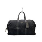 ショッピングPRADA PRADA◆ボストンバッグ/--/BLK/無地