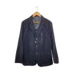 ショッピングstussy STUSSY◆テーラードジャケット/L/ベロア/BLK