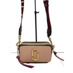 MARC JACOBS◆ショルダーバッグ/レザー/RED/無地