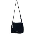 ショッピングPRADA PRADA◆ショルダーバッグ/ナイロン/BLK