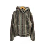 ショッピングstussy STUSSY◆Stripe Sherpa Hoodie/パーカー/M/ポリエステル/118438