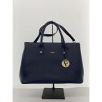 FURLA◆ハンドバッグ/--/NVY/無地/G6450
