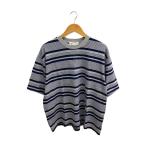 everyone◆24SS/Border Tee Shirts/Tシャツ/M/グレー/ボーダー/EV24-CS19