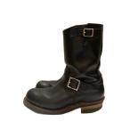 RED WING◆エンジニアブーツ/40/BLK/2268