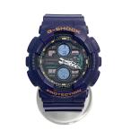 CASIO◆クォーツ腕時計・G-SHOCK/デジアナ/BLK/PUP