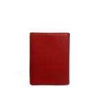 LOUIS VUITTON* обложка для записной книжки / кожа /RED/ женский //
