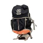 NIKE◆リュック/ナイロン/BLK/プリント/NIKE FOOTBALL