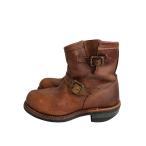 ショッピングエンジニアブーツ CHIPPEWA◆エンジニアブーツ/US8/BRW/レザー/91067