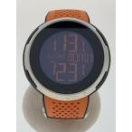 GUCCI◆クォーツ腕時計/デジタル/BLK/ORN