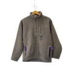 ショッピングpatagonia patagonia◆90s/usa製/フリースジャケット/M/ポリエステル/GRY/25400