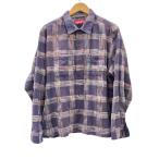 Supreme◆23AW/Woven Plaid Shirt/長袖シャツ/M/コットン/PUP/チェック/