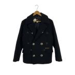 NEIGHBORHOOD◆ピーコート/M/ウール/BLK/142AQNH-JKM05//