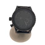 ショッピングnixon NIXON◆腕時計/アナログ/--/BLK/BLK/the51-30