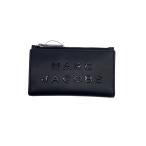 MARC BY MARC JACOBS◆Slim Bifold Wallet/2つ折り財布/レザー/BLK/無地/レディース