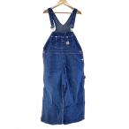 Carhartt◆オーバーオール/--/デニム/IDG