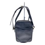 LOUIS VUITTON◆ダヌーブ_エピ_BLK/レザー/BLK