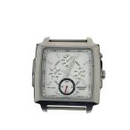 CASIO◆クォーツ腕時計/デジタル/ステンレス/WHT/SLV/SS/ef-324