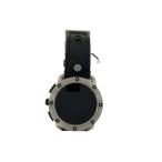 DIESEL◆DIESEL On Axial 48mm DZT2014 シルバー【タッチスクリーン】//