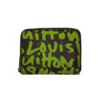 ショッピングVUITTON LOUIS VUITTON◆ジッピー・コインパース_モノグラム・グラフィティ/PVC/BRW/メンズ
