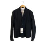 ショッピングzara ZARA◆テーラードジャケット/L/ポリエステル/BLK