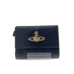 ショッピングVivienne Vivienne Westwood◆3つ折り財布/レザー/BLK/メンズ