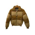 ショッピングmoncler MONCLER◆ダウンジャケット/M/コーデュロイ/BEG/SMQ-261