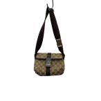 GUCCI◆ウエストバッグ_GGキャンバス/キャンバス/BRW