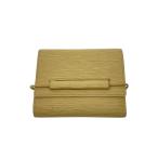 LOUIS VUITTON◆コインケースエラスティック_エピ/レザー/CRM/レディース