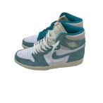 NIKE◆AIR JORDAN 1 RETRO HIGH OG/エアジョーダン1レトロハイ/ブルー/29cm/BLU