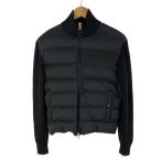 MONCLER◆CARDIGAN TRICOT/ジャケット/M/ナイロン/BLK/F20919B51600 A9422//