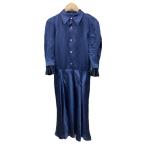 TOGA PULLA◆7分袖ワンピース/36/--/NVY/TP