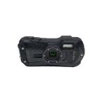ショッピングデジタルカメラ RICOH◆デジタルカメラ RICOH WG-70 [ブラック]