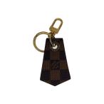 ショッピングダミエ LOUIS VUITTON◆キーホルダー・アンシャッペ_ダミエ・エベヌ_BRW/--/BRW/レディース
