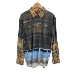 ショッピングzara ZARA MAN◆長袖シャツ/42/コットン/マルチカラー/チェック