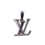 ショッピングVUITTON LOUIS VUITTON◆チャーム・LV ディメンション/ペンダントトップ/--/シルバー/メンズ/M02747