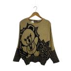 ショッピングドット HYSTERIC GLAMOUR◆BEAR POP/ラメジャガードットニット・セーター(厚手)/FREE/アクリル/GLD/01173NS23