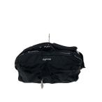 Supreme◆22AW/DUFFLE BAG/ボストンバッグ/ナイロン/ブラック